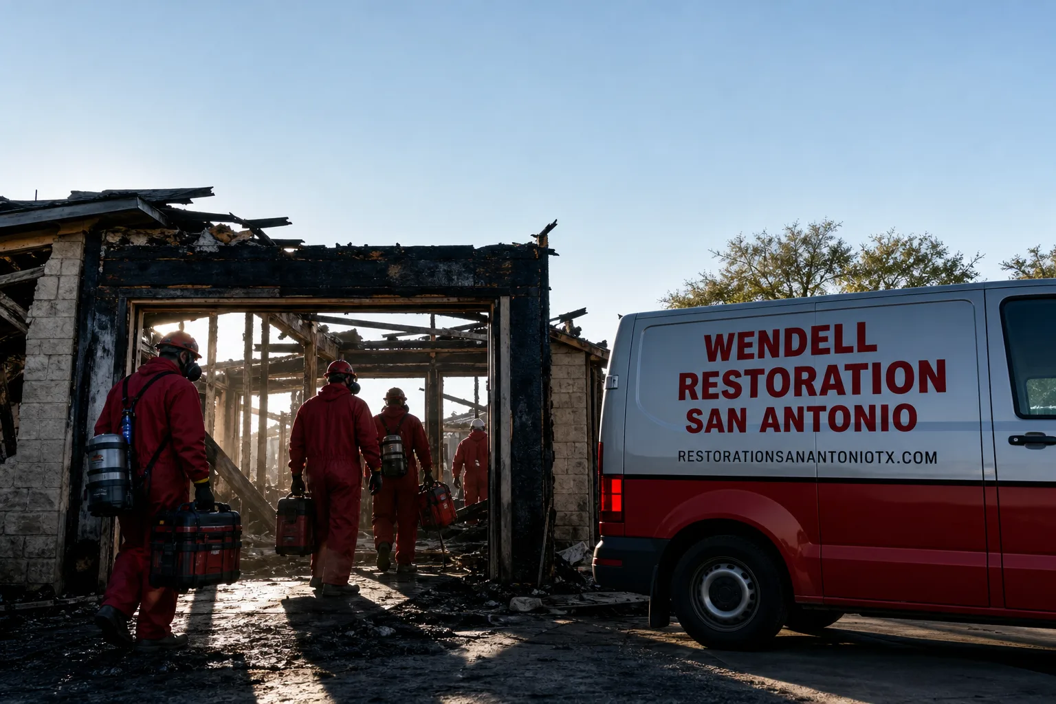 Wendell Restoration San Antonio damage restoration team